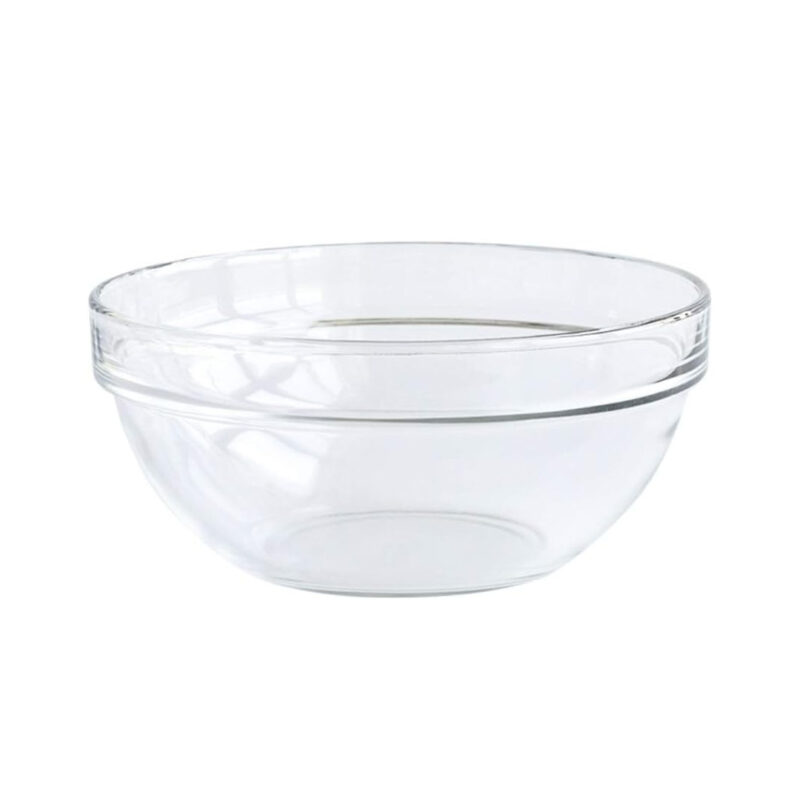 Clear Glass Stack Bowls - 6 to 23cm