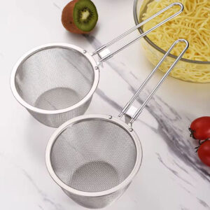 S/Steel Fine Mesh Deep Strainer