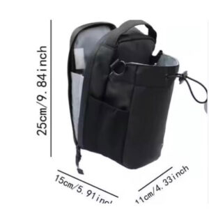 Magnetic Gym Water Bottle Bag with Phone & Essentials Storage