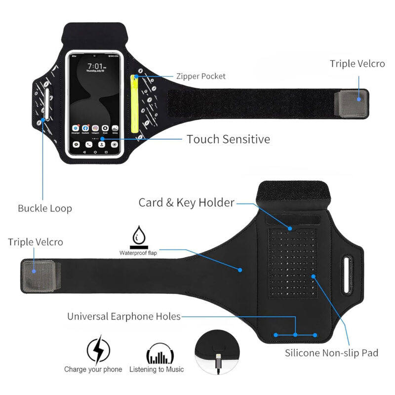 phone-armband-5 6.5 inch Sports Armband for Smartphones