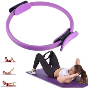 38cm Pilates Ring Exercise Circle with Padded Handles