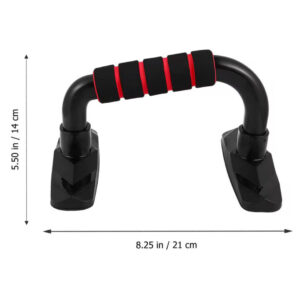 Pushup Bar Stands with Anti-Slip Base & Cushioned Grips