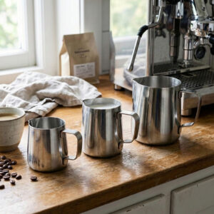 Stainless Steel Milk Frothing Jug or Pitcher