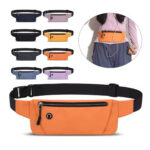 Slim Waist Bag with Earphone Port