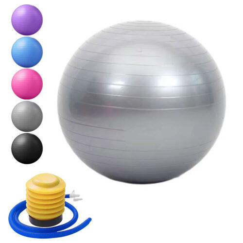 Antiburst Yoga Ball with Pump - Exercise Stability Ball