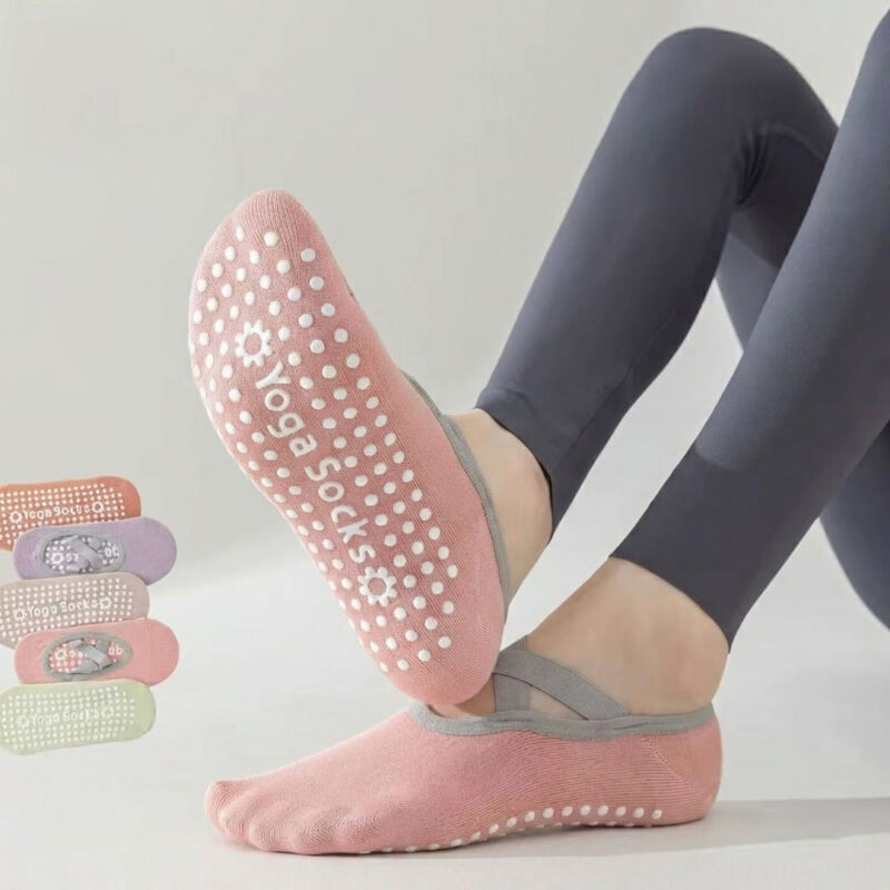 yoga-socks-2 Anti Slip Pilates or Yoga Socks