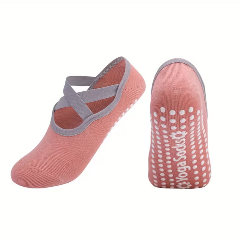 yoga-socks-7 Anti Slip Pilates or Yoga Socks