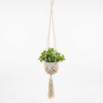 Macrame Plant Hanger – 105cm Boho Cotton Rope Design