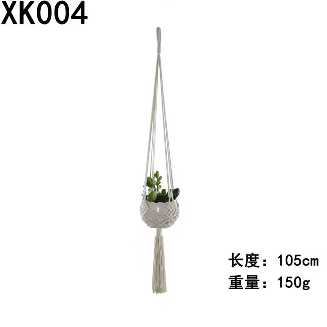 Macrame Plant Hanger – 105cm Boho Cotton Rope Design