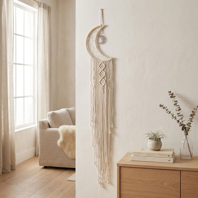 2052M-Crescent-Moon-Macrame-Wall-Hanging-4 Crescent-Moon-Macrame-Wall-Hanging