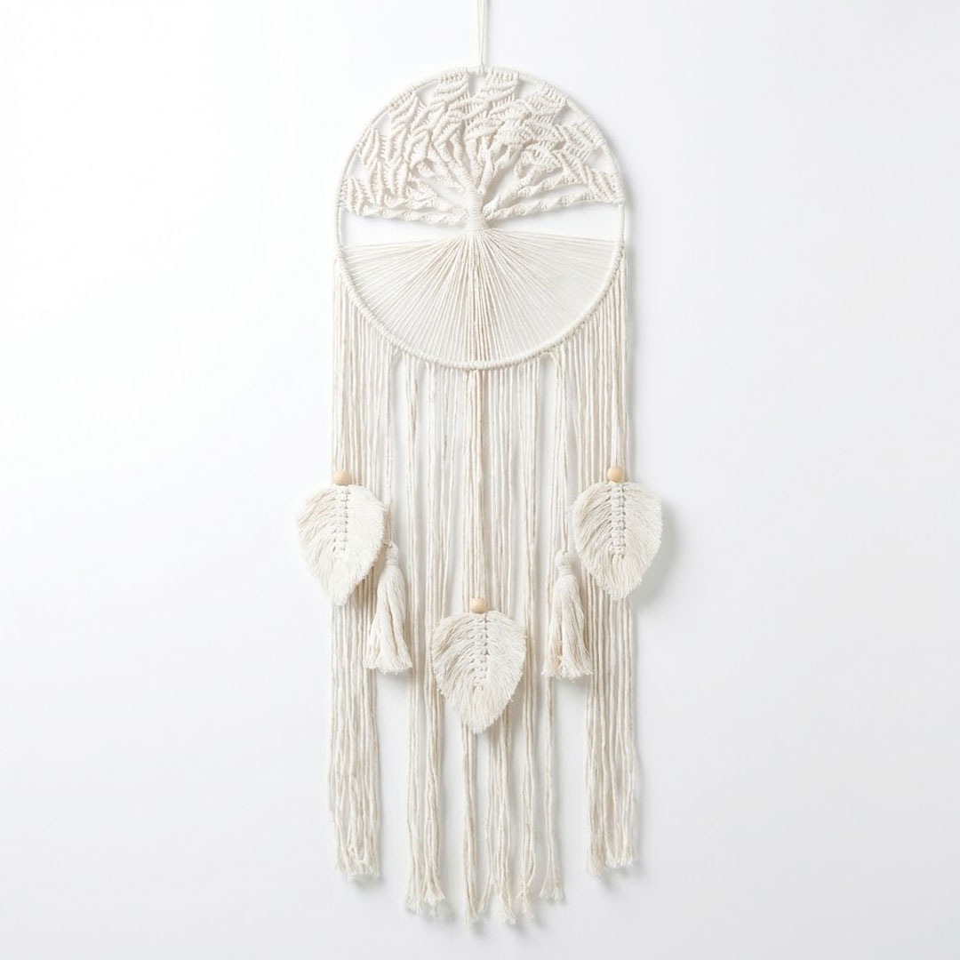 Macrame Tree of Life Wall Hanging Dream Catcher