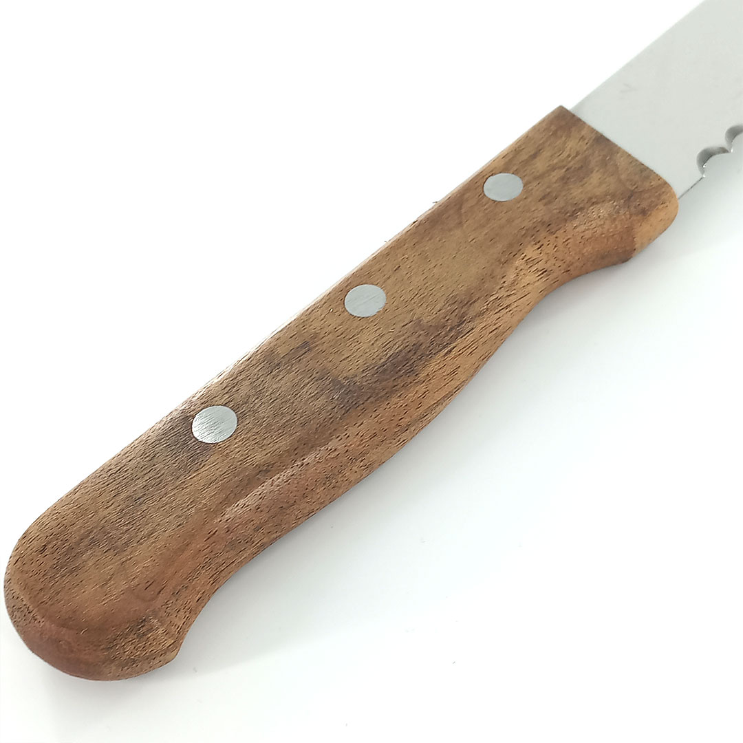35cm Commercial Bread Knife with Wooden Handle