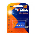 1pc PKCELL 9V 6LR61 Ultra Digital Alkaline Battery