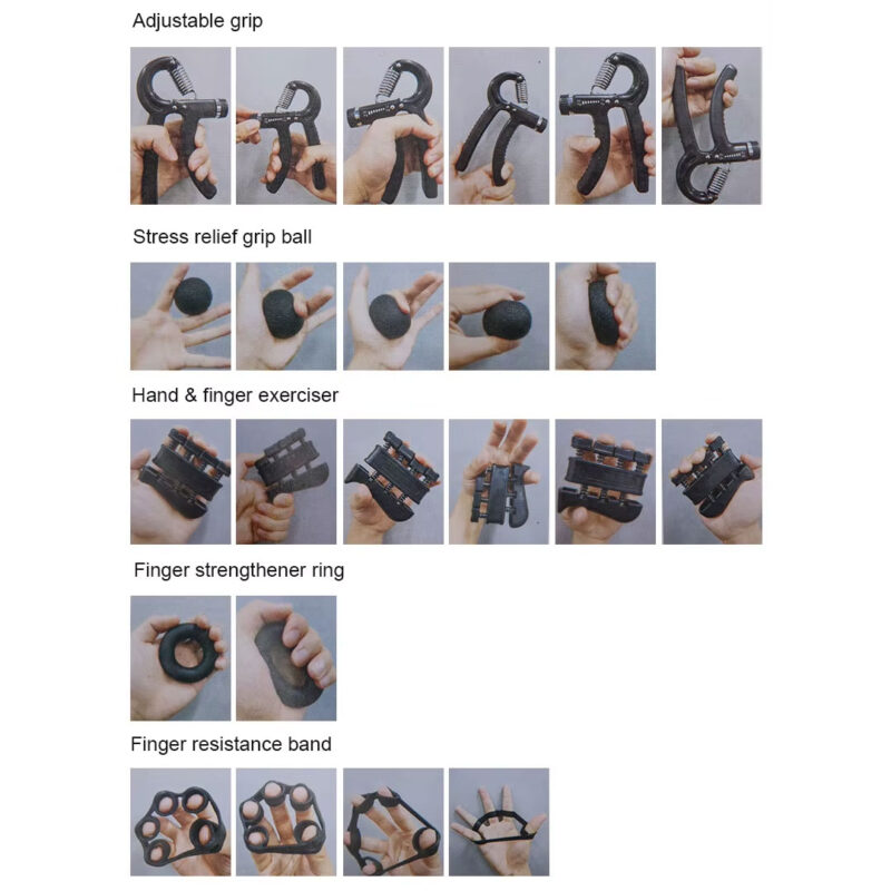 5 in 1 Forearm & Grip Strength Trainer Kit