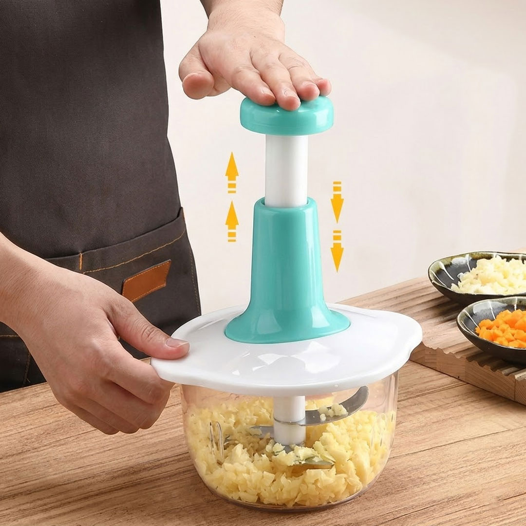 1.5 & 2L Push Down Vegetable Chopper