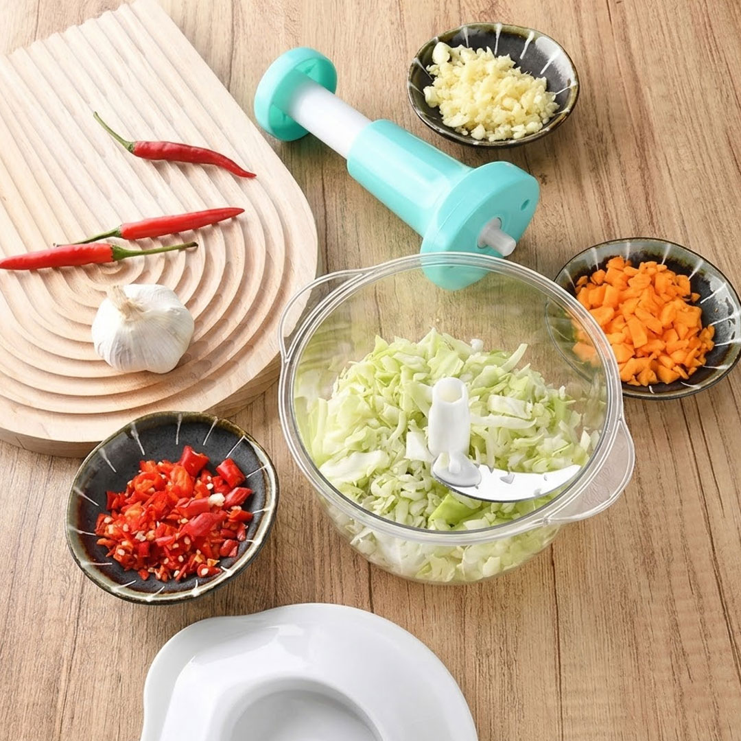 1.5 & 2L Push Down Vegetable Chopper