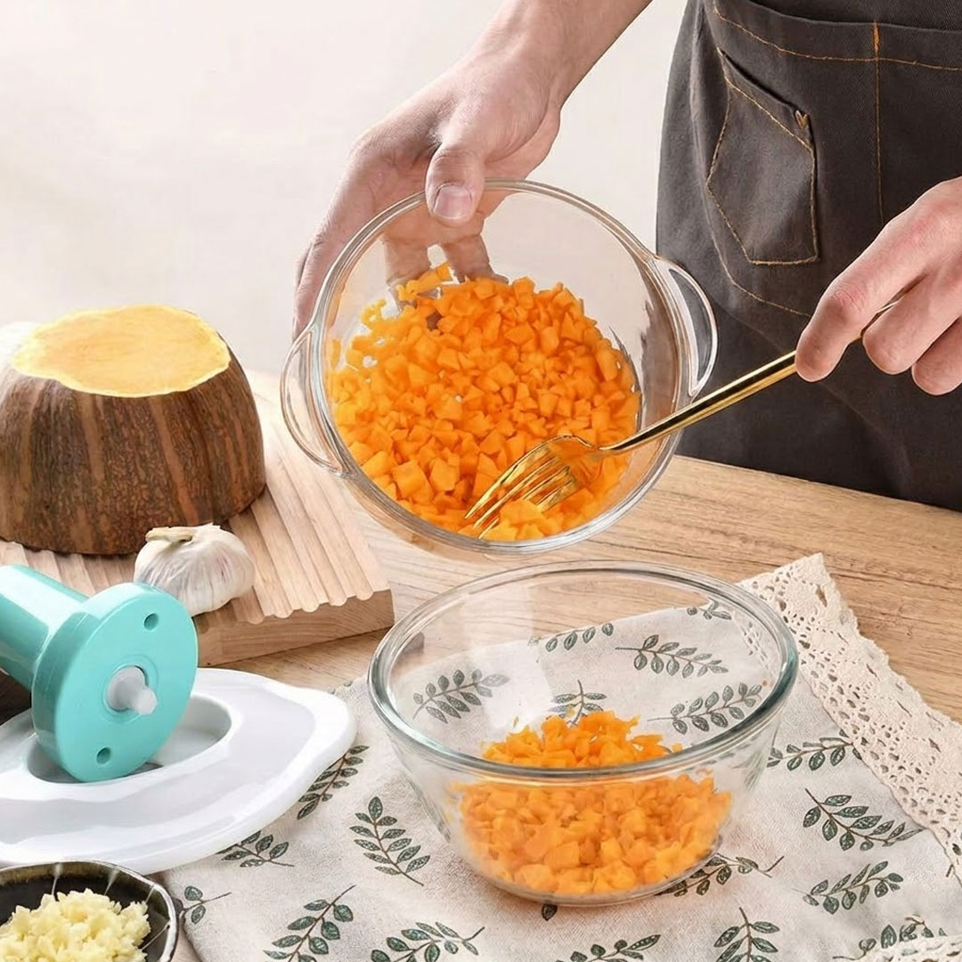 1.5 & 2L Push Down Vegetable Chopper