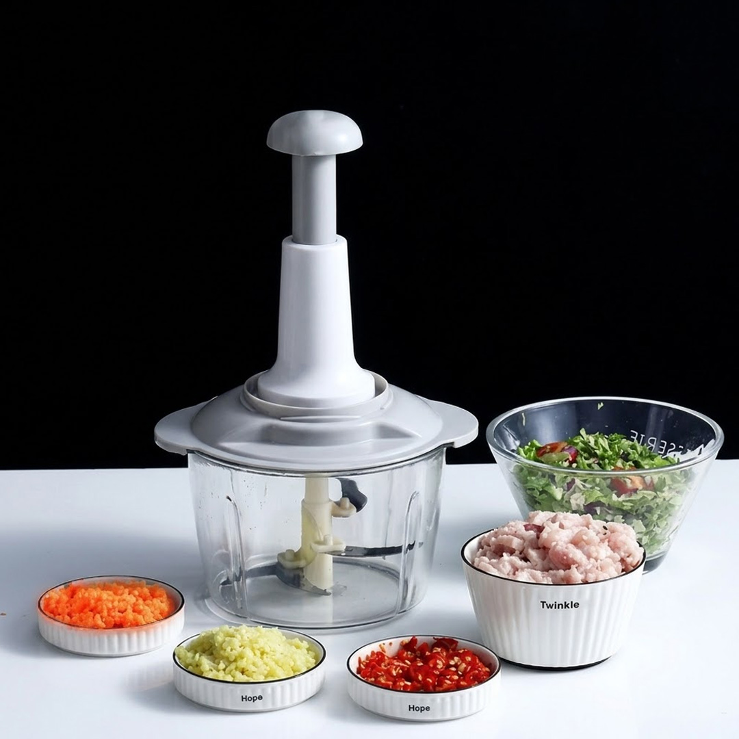 1.5 & 2L Push Down Vegetable Chopper
