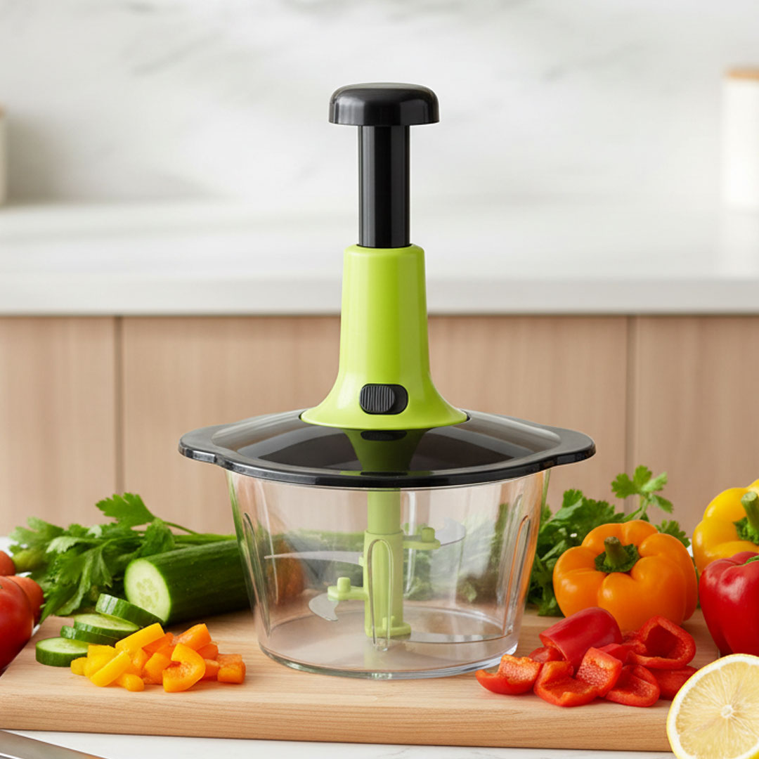 1.5 & 2L Push Down Vegetable Chopper