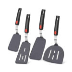 Heat Resistant Wide Silicone Spatula for Nonstick Pans