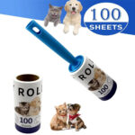 100 Sheet Lint Roller with Extra Sticky Sheets