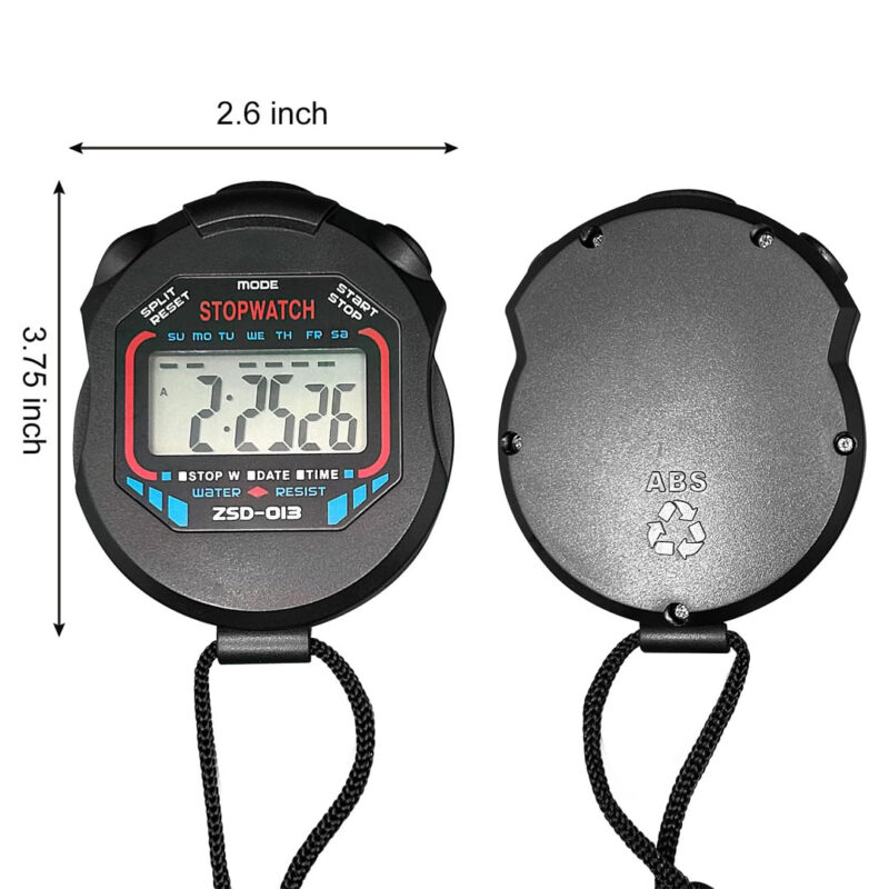 Water Resistant Digital Stopwatch