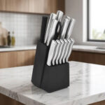 15pc Kitchen Knife Set - High Carbon Stainless Steel