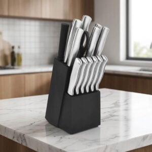 15pc Kitchen Knife Set - High Carbon Stainless Steel