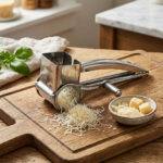 Stainless Steel Cheese Grater with Rotary Drum Blade