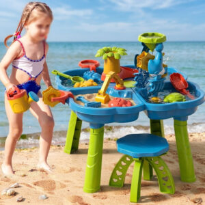 4 in 1 Kids Sand and Water Activity Table Toy Set