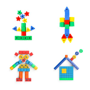 435pc Colorful Lacing & Stringing Bead Kit for Kids