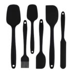 6pc Heat-Resistant Silicone Spatula Set