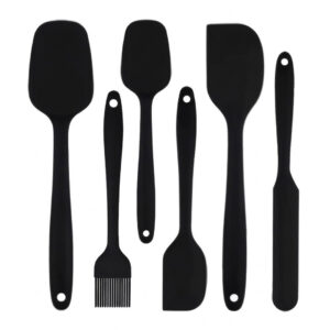 6pc Heat-Resistant Silicone Spatula Set