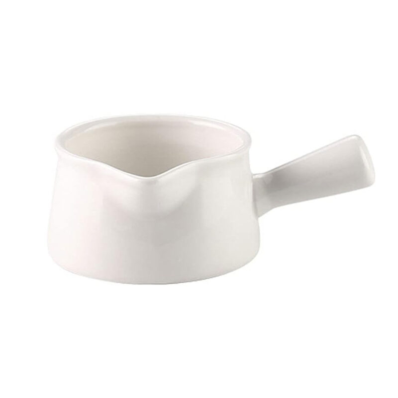 Ceramic Creamer or Mini Gravy Boat with Handle