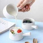 Ceramic Creamer or Mini Gravy Boat with Handle