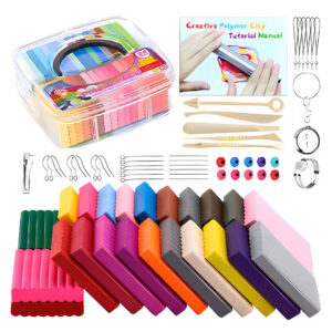 Kids DIY Modelling Clay Starter Set with Sculpting Tools