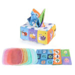 Montessori Baby Tissue Box Sensory Toy