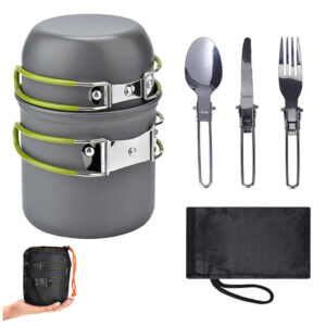 5pc Portable Outdoor Camping Cookware Set