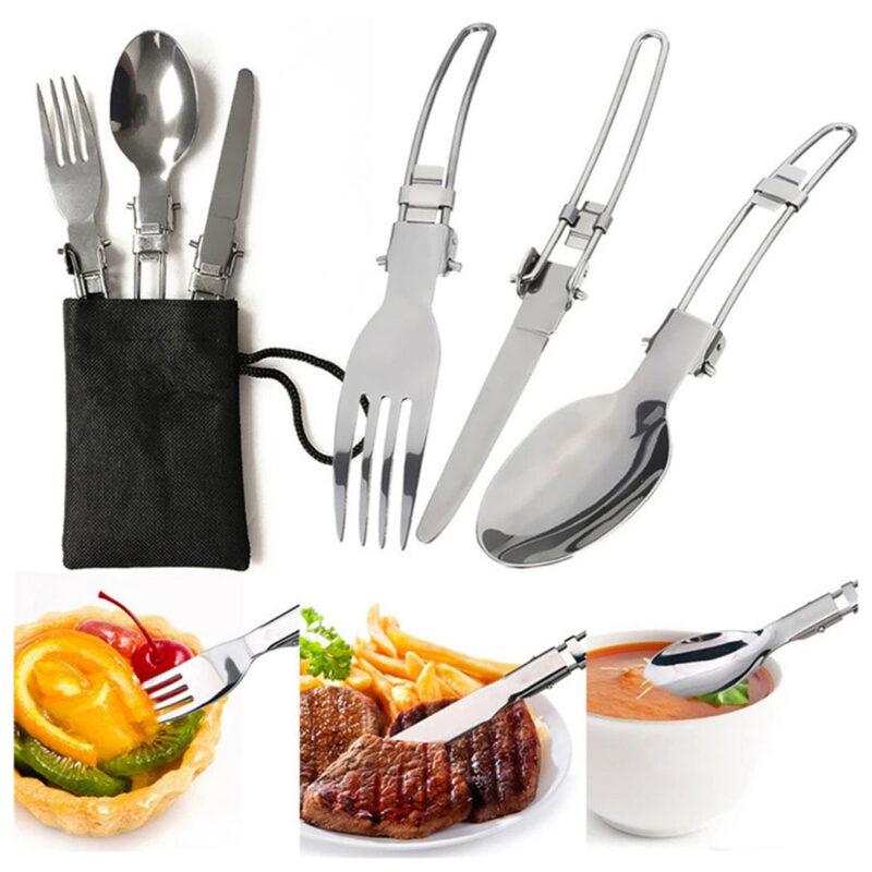 5pc Portable Outdoor Camping Cookware Set