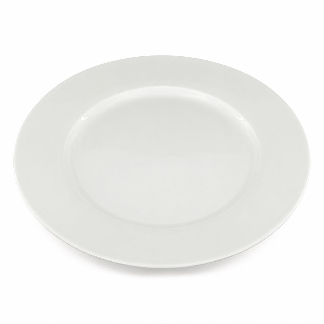 20-30cm Premium Porcelain Classic Round Plate - Culinary Kraft