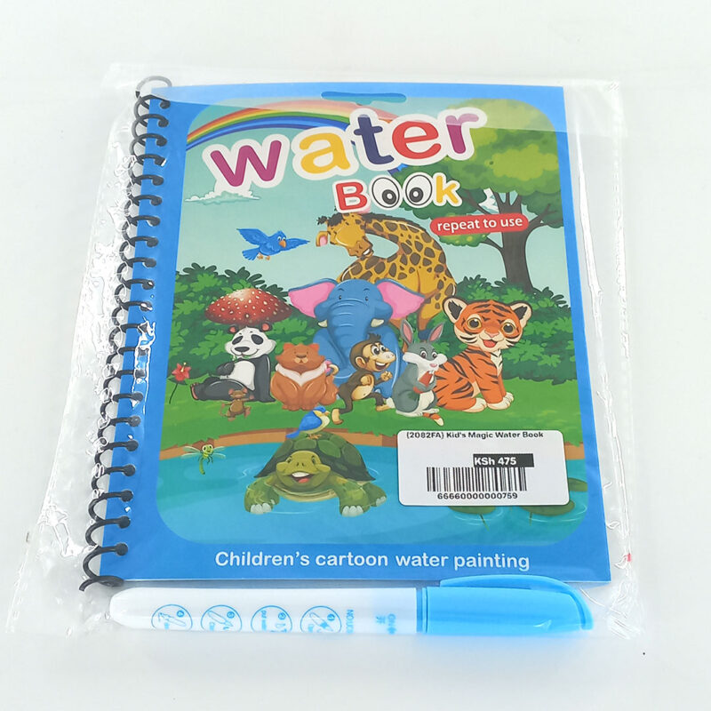 Water-Magic-Colouring-Book-2 Kids Water Magic Colouring Book with Reusable Pages