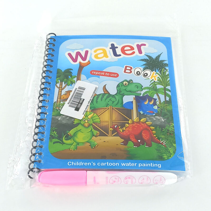 Water-Magic-Colouring-Book-4 Kids Water Magic Colouring Book with Reusable Pages