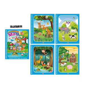 Water-Magic-Colouring-Book-5 Kids Water Magic Colouring Book with Reusable Pages
