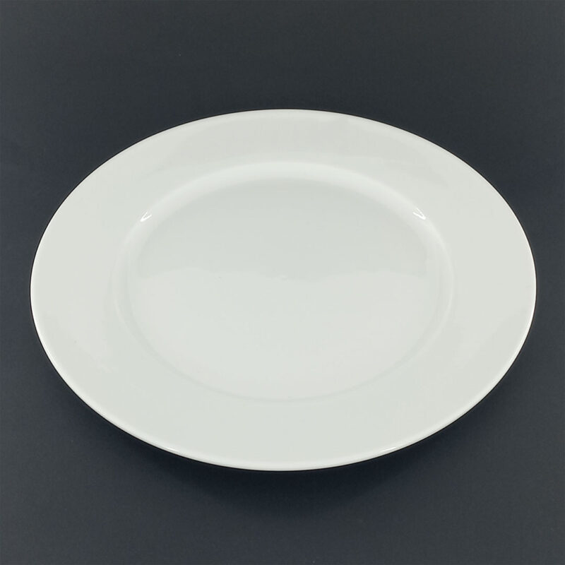 20-30cm Premium Porcelain Classic Round Plate - Culinary Kraft