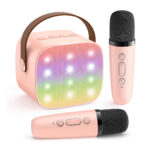 Kids Wireless Karaoke Speaker with 2 Microphones