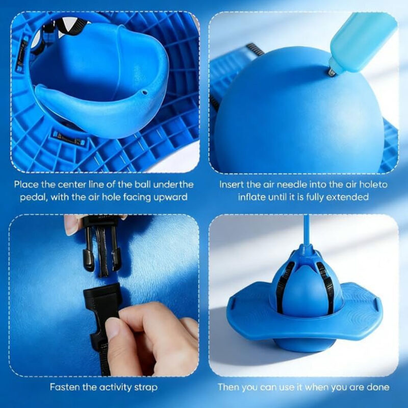 Kids Pogo Bouncing Ball Jumper with Balancing Handle