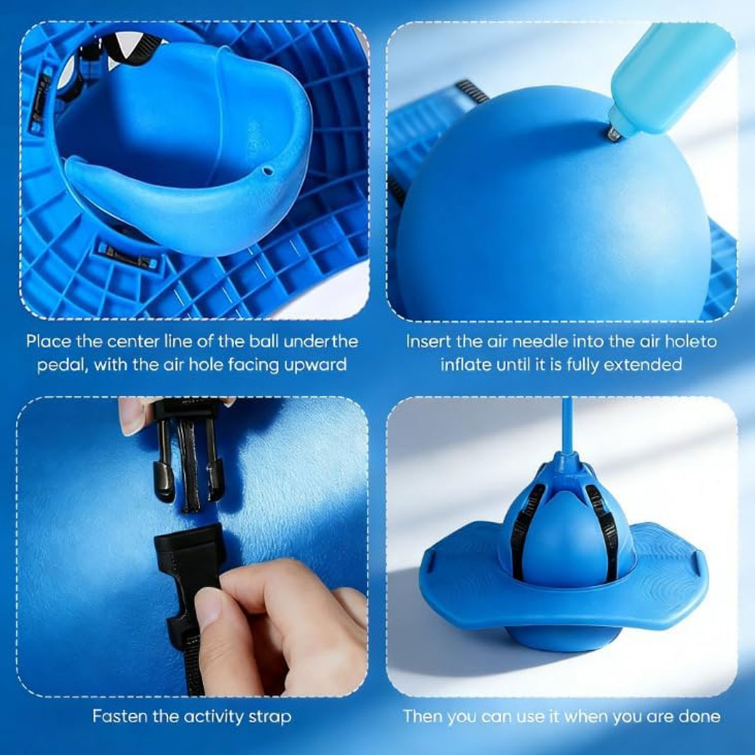 Kids Pogo Bouncing Ball Jumper with Balancing Handle