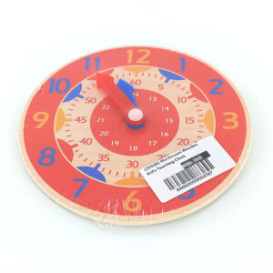 montessori-wooden-clock-6 Montessori Wooden Clock Toy for Teaching Kids