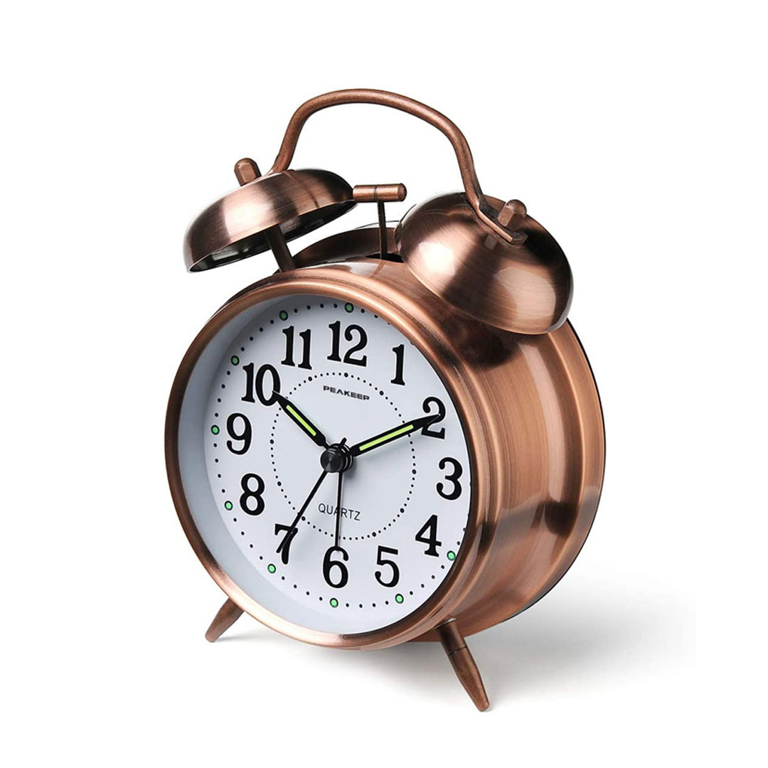 Retro Twin Bell Alarm Clock
