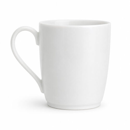 250ml White Porcelain Mug